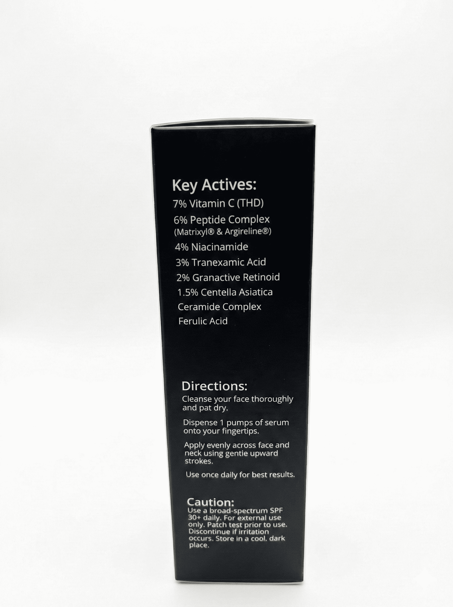 The Grooming Co. Multi-Peptide Renewal Complex Face Serum | Anti-Aging & Brightening | 7% THD Ascorbate (Vit C), 6% Peptides, 2% Granactive Retinoid, 4% Niacinamide & 3% Tranexamic Acid | 30 ml
