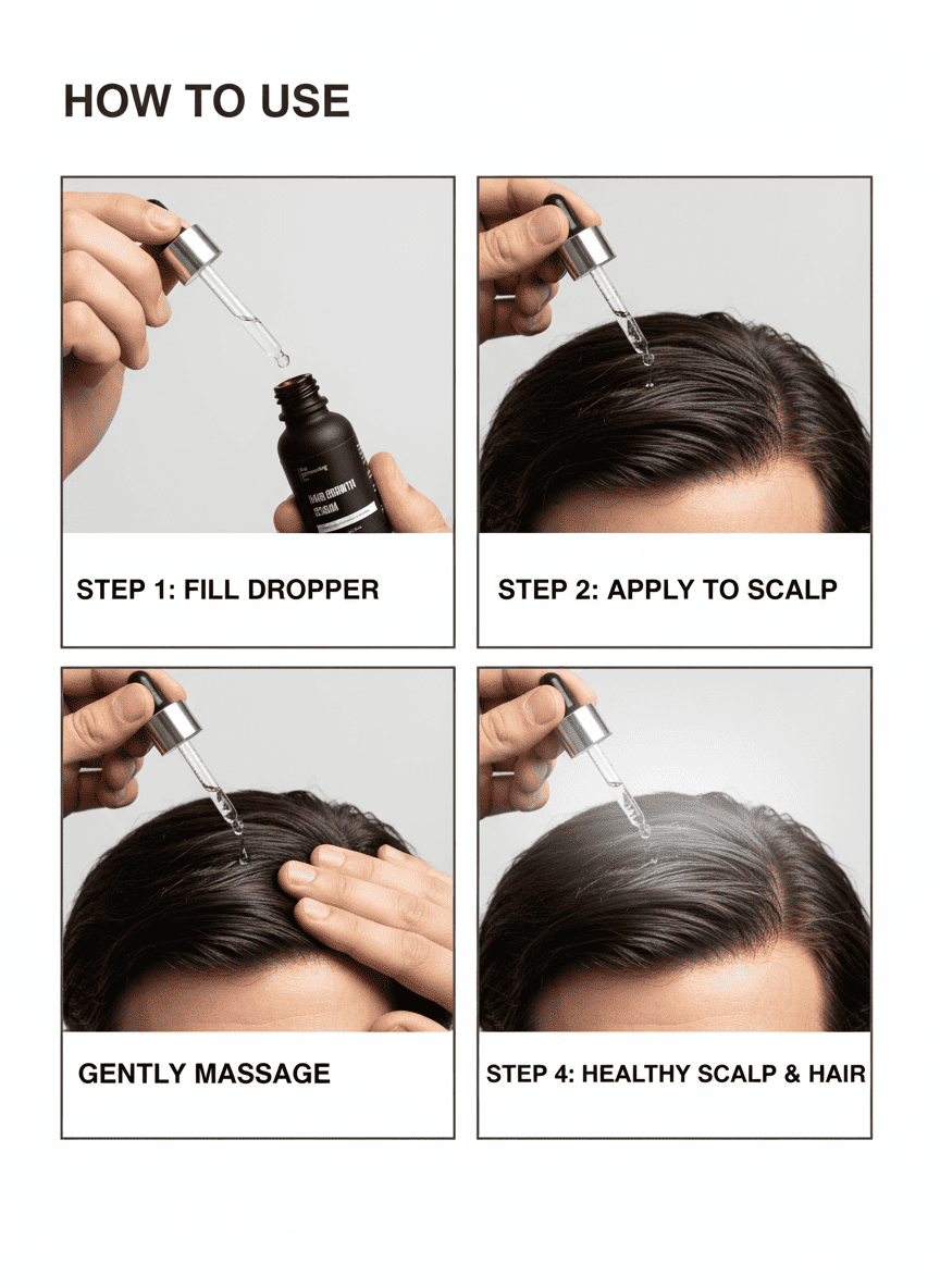 The Grooming Co. Hair Growth Serum with 23.6% Actives 50 ml