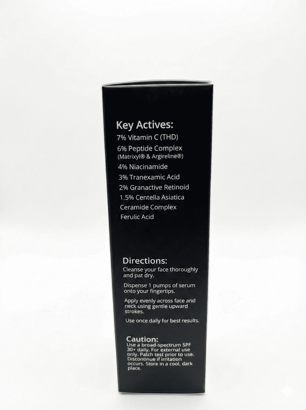 The Grooming Co. Multi-Peptide Renewal Complex Face Serum | Anti-Aging & Brightening | 7% THD Ascorbate (Vit C), 6% Peptides, 2% Granactive Retinoid, 4% Niacinamide & 3% Tranexamic Acid | 50 ml